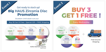 Haus zirconia disc event