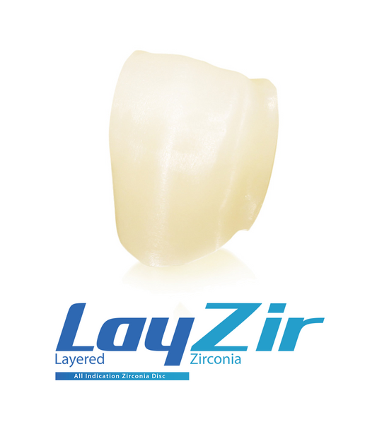 layzir zirconia cutback crown