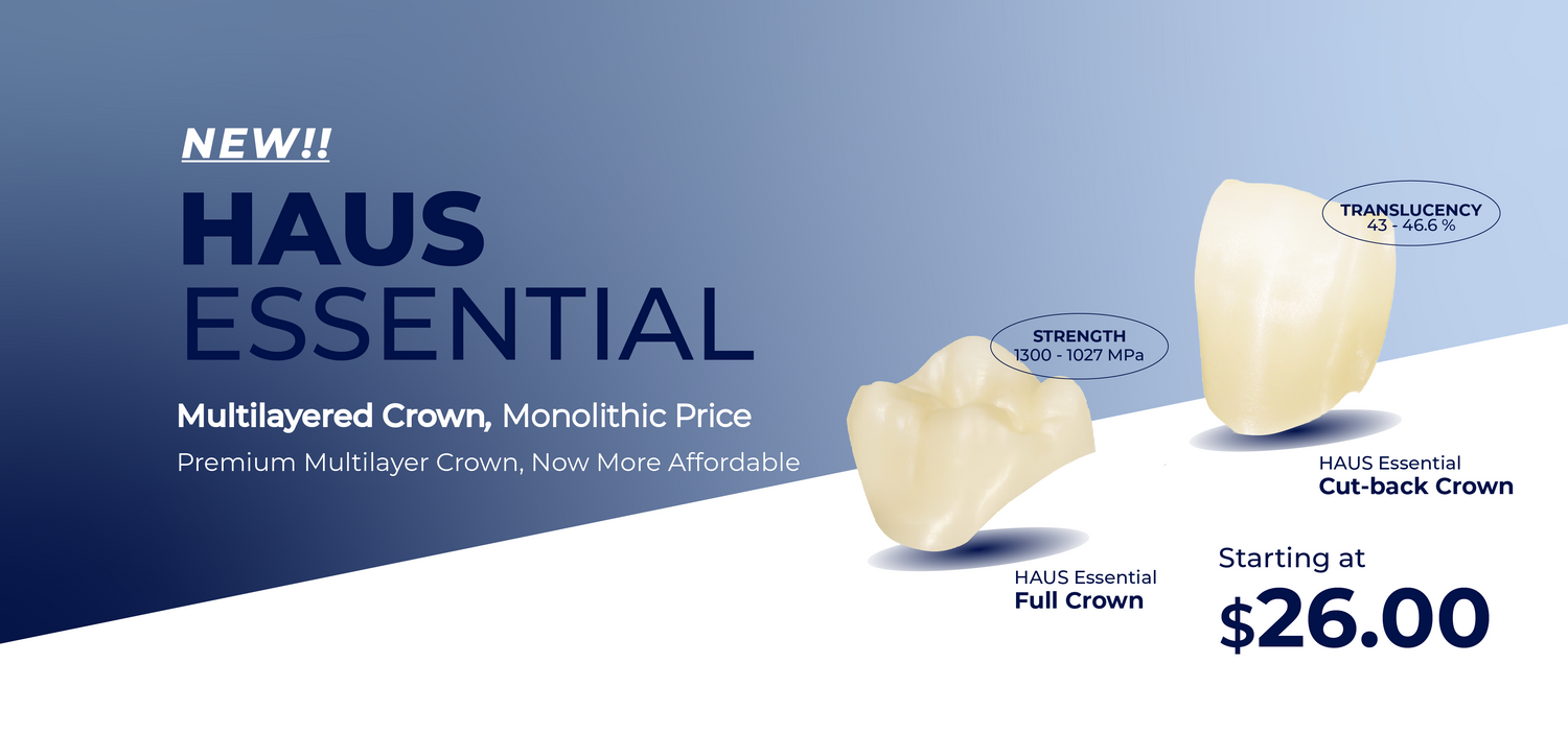 Haus Essential Multilayered Zirconia Crown