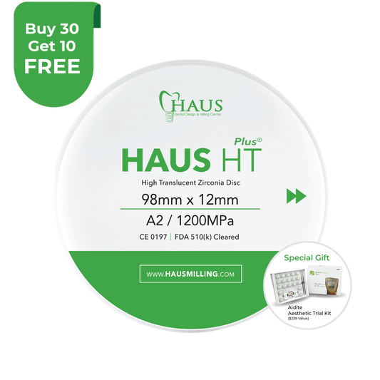 Haus High Translucency Plus Zirconia Disc