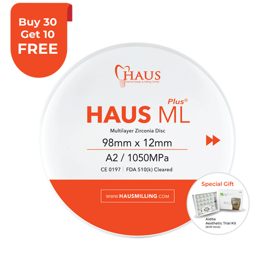 Haus Multilayered Plus Zirconia Disc
