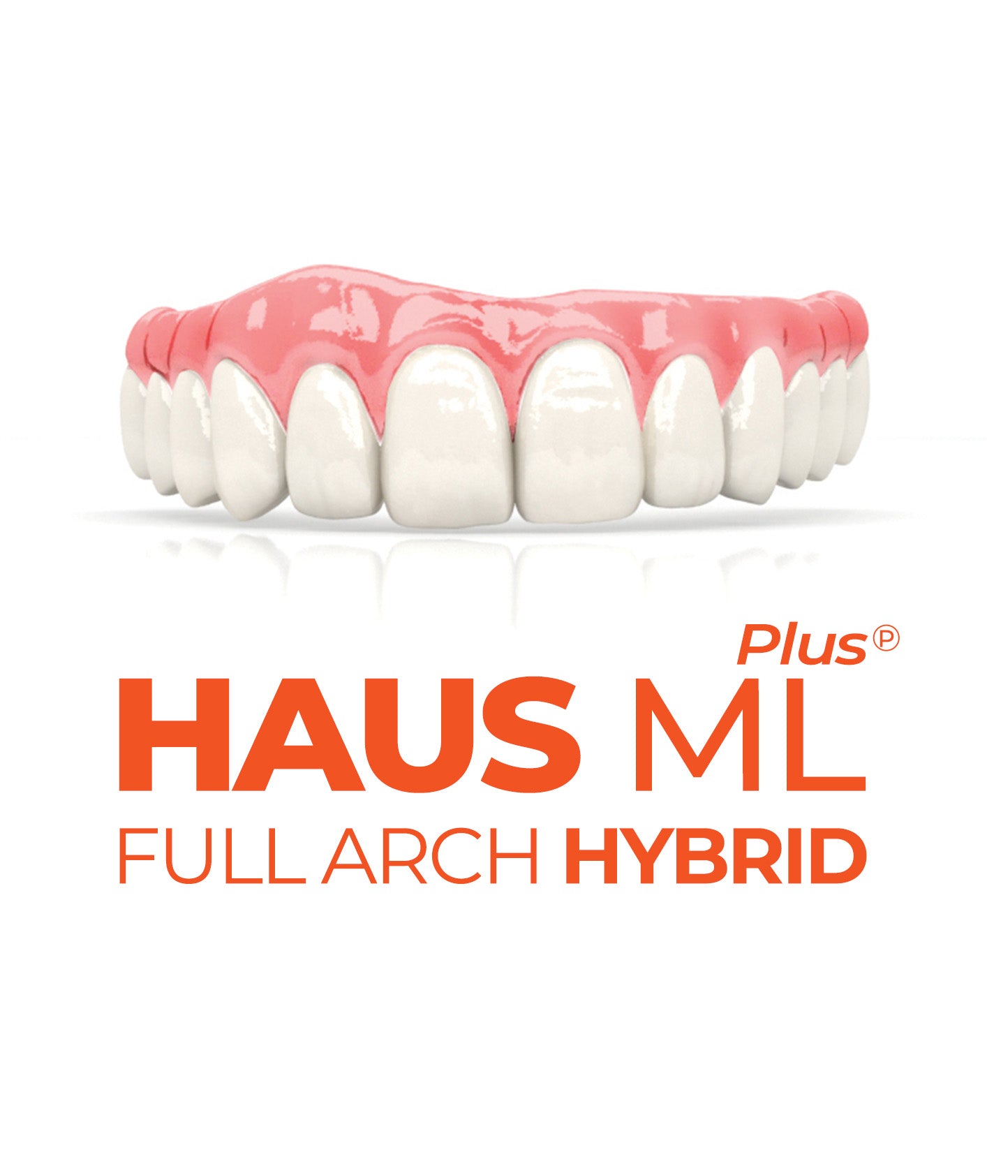 Multilayered Zirconia Full Arch Hybrid