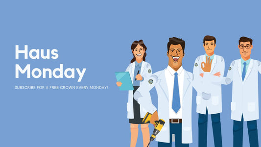 Subscribe for a FREE CROWN Every Monday