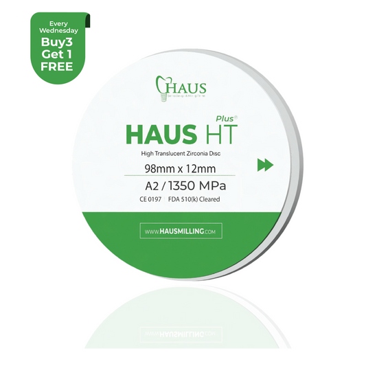 Haus High Translucency Plus Zirconia Disc