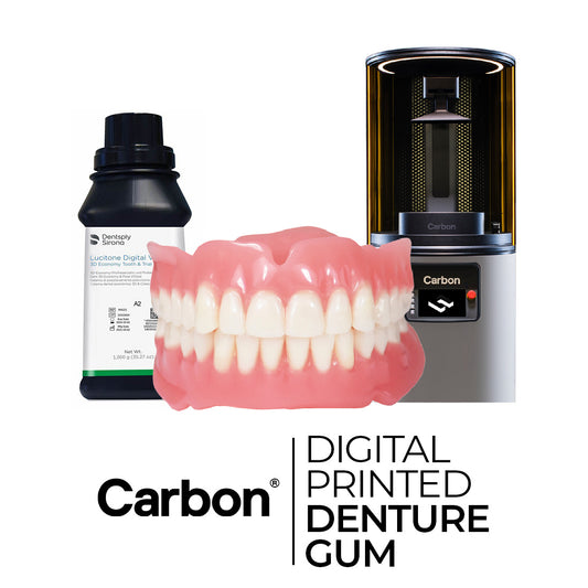 carbon Lucitone Digital 3D Print Denture