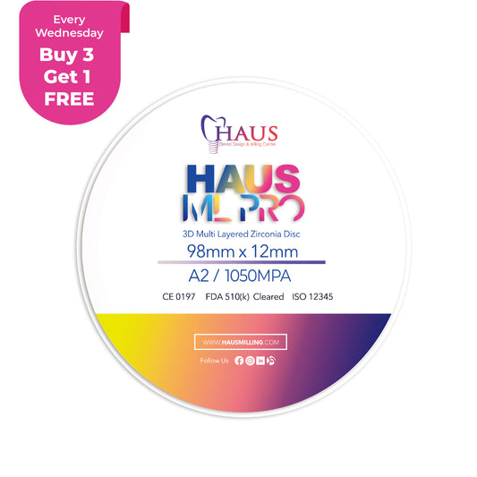 Haus 3D Multi Layered Zirconia Disc
