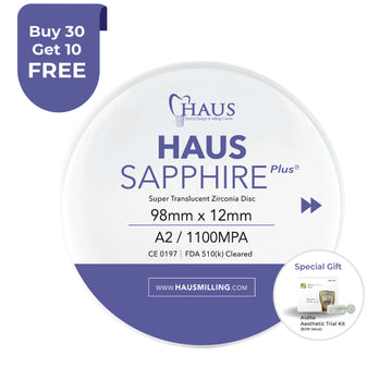 Haus Sapphire Plus Zirconia Disc