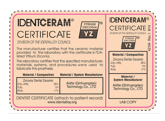 Aidite Certification