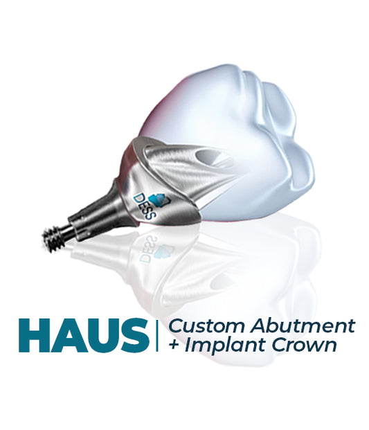 Custom Abutment Implant Crown