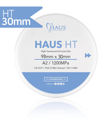 Haus HT Zirconia Disc 98X30mm