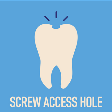 Screw Access Hole