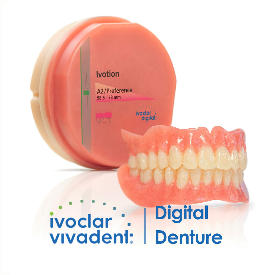 Ivotion Puck 3D Dentures | Digital Denture Collection – Haus Milling Center